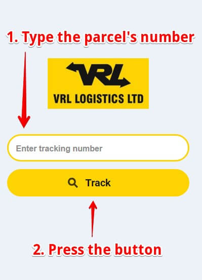 VRL tracking consignments